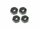 3RACING Sakura D3 CS SPORT Hex Adaptor (5mm Thick) - 4pcs - SAK-D123