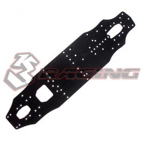 3RACING Sakura D4 Drift Narrow FRP Main ChassisSport Black Edition - SAK-D435