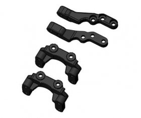 3RACING KIT-SAKURA D6 SPORT Rear Upper Linkage And Deck Mount - SAK-D626