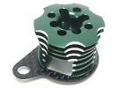 Kyosho Mini Inferno Speed Control Engine Heatsink - Green Color Half8 - 3RACING MIF-020/GR/WO