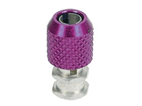 3RACING Antenna Post (3mm Screw Hole) - Purple - 3RAC-AP001/PU