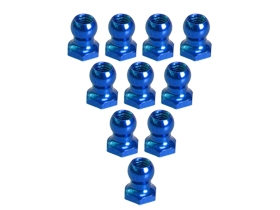 3RACING 4.8MM HEX Ball Stud L=5 ( 10pcs) - 3RAC-BS48H5/BU