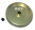 3RACING 64 Pitch Pinion Gear 64T (7075 w/ Hard Coating) - 3RAC-PG6464