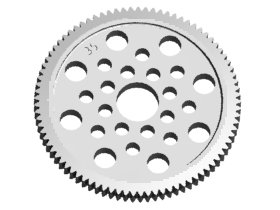 3RACING 48 Pitch Spur Gear 85T - 3RAC-SG4885