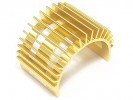 3RACING Motor Heat Sink For 540 Motor (Fan-Shaped) - Gold - 3RAC-MHS003/GO