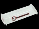 3RACING 115mm PP Side Wings For 1/18 Buggy Kit - White - 3RAC-WG115/WI