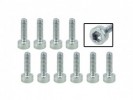 3RACING M1.6 CS1.6 x 5mm Socket Head-Socket (10pcs) - 3RAC-SC03