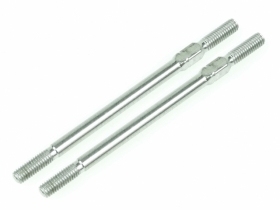 3RACING 64 Titanium 3mm Turnbuckle - 55mm (2 Pcs) - 3RAC-TR355