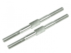 3RACING 64 Titanium 4mm Turnbuckle - 70mm (2 Pcs) - 3RAC-TR470