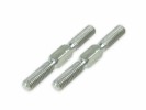 3RACING 64 Titanium 3mm Turnbuckle - 25mm (2 Pcs) - 3RAC-TR325