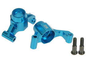 Tamiya M03M Aluminum Rear Hub Carrier 2 Degree - Light Blue Color - 3RACING M03M-12/2/LB