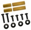 Tamiya Mini 4WD 4mm Hex post set (gold) - 3Racing M4WD-02/GO