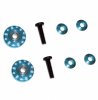 Tamiya Mini 4WD 9mm Aluminum Ball -Race Rollers ( Ringless )(Light Blue) - 3RACING M4WD-29/LB