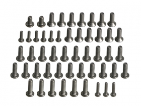 Team Associated TC-5 Titanium Screw Set Version 2 - 3RACING TS-TT01/V2