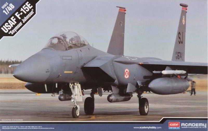 Academy 12295 - 1/48 USAF F-15E Seymour Johnson