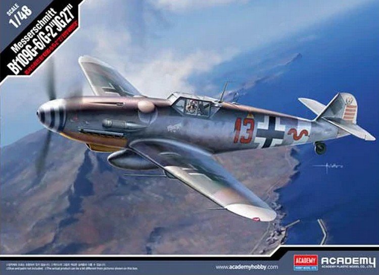 Academy 12321 - 1/48 Messerschmitt Bf109G-6/G-2 JG27