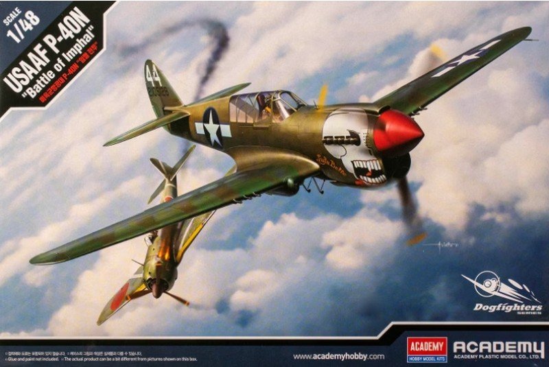 Academy 12341 - 1/48 USAAF P-40N Battle of Imphal