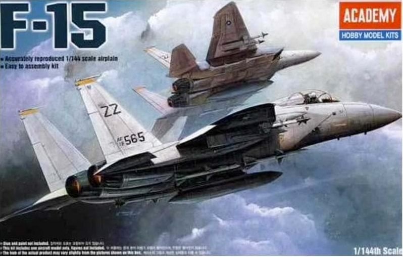 Academy 12609 - 1/144 F-15C Eagle (AC 4435)