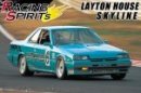 Aoshima 04281 - 1/24 DR30 Layton House Skyline Racing Spirits , No.3