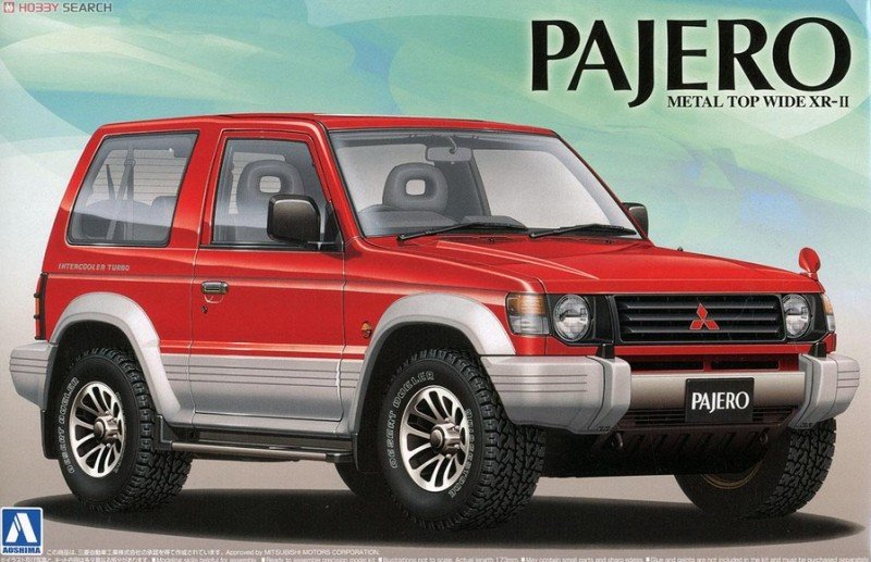 Aoshima AO-01414 - 1/24 No.105 V24 Pajero Matel Top Wide XR-II 014141