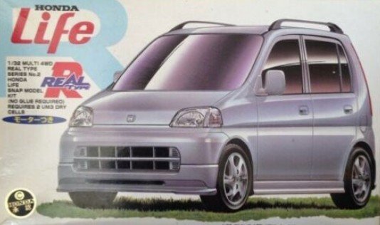 Aoshima #AO-02036 - 1/32 Honda Life (Model Car)