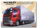 Aoshima #AO-3041895 - No.04 Hino Low-Floor 4 Shafts air Suspension Type