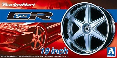 Aoshima 05393 - 1/24 Racing Hart Type CR 19 Inch Wheel Tuned Parts No.60