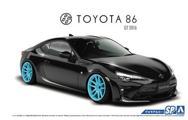 Aoshima 05179 - 1/24 Toyota ZN6 TOYOTA86 GT 16 Custom Wheel The Model Car No.SP