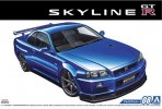 Aoshima 05159 - 1/24 Nissan BNR34 Skyline GT-R V-spec II '02 The Model Car No.8