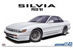 Aoshima 05210 - 1/24 The Model Car No.13 Nissan PS13 Silvia K's '91