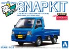 Aoshima 06577 - 1/32 Subaru Sambar Truck (WR Blue limited) Snap Kit 05-WB