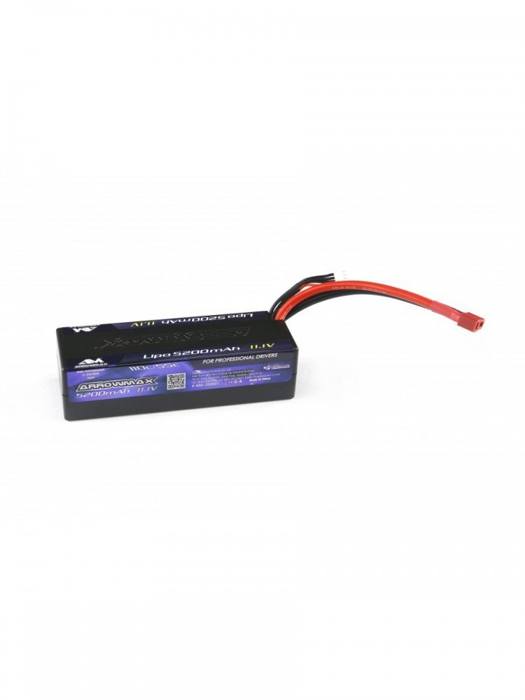 Arrowmax AM-700601 AM Lipo 5200mAh 3S - 11.1V 55C Continuos 110C Burst