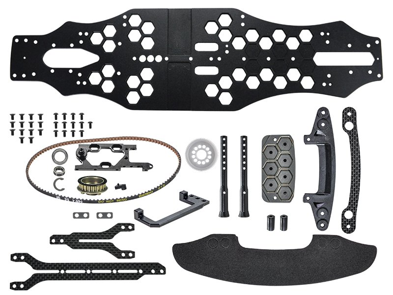 Arrowmax AM-920004 AM Medius Yokomo BD9 FWD Conversion Kit (Chassis 7075 )