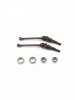 Arrowmax AM-010054 Ecs Drive Shaft Set V2 For Serpent 411 (Spring Steel) (2)