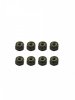 Arrowmax AM-13LN0040 Nylon Lock Nuts M4 (8)