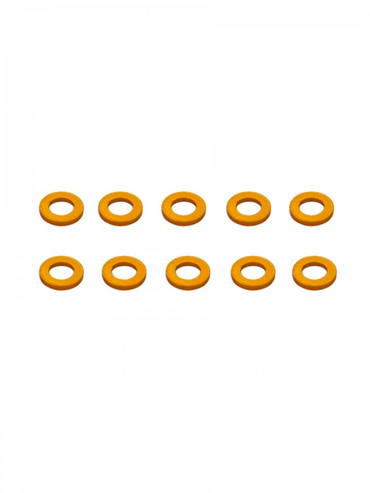 Arrowmax AM-020058 Aluminium Shims 3 x 5 x 1 Orange (10)