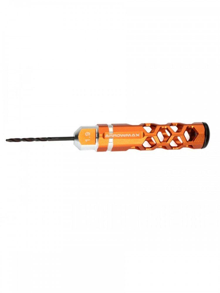 Arrowmax AM-220019-O Drill 1.9MM For 1/32 Mini 4WD (Orange)