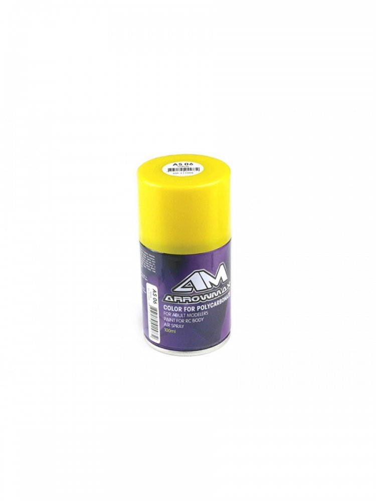 Arrowmax AM-211006 AM 100ml Paintsprays, AS06 Yellow