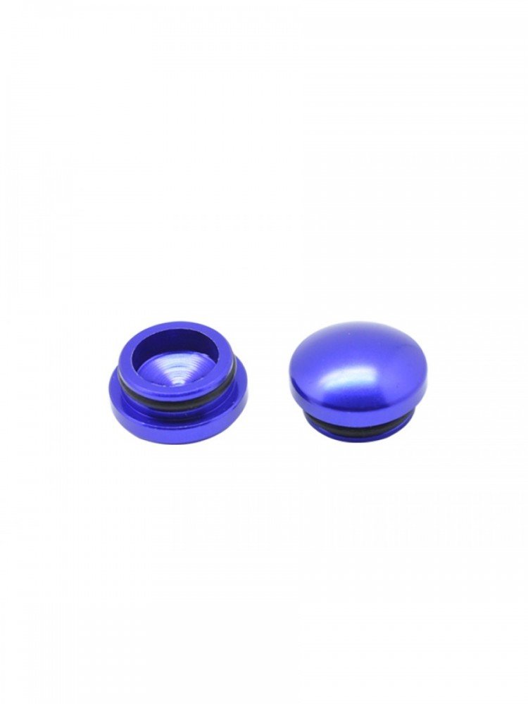 Arrowmax AM-199001 18mm Aluminum End Cap - Purple (2)