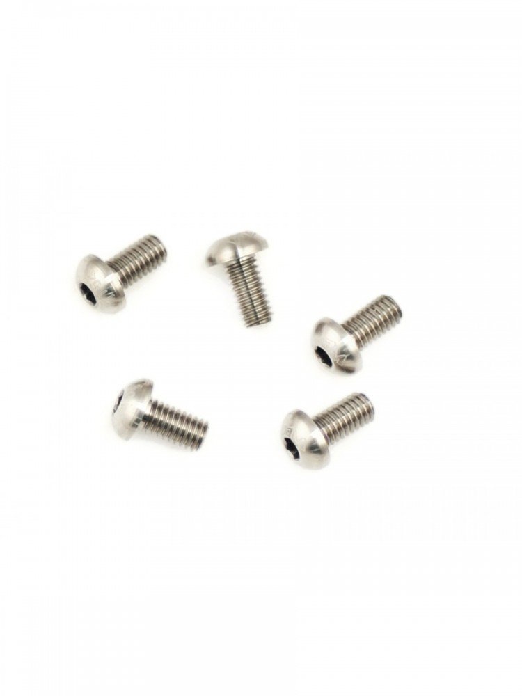 Arrowmax AM-640040 64 Titanium Screw Allen Round Head M4x8 (5)