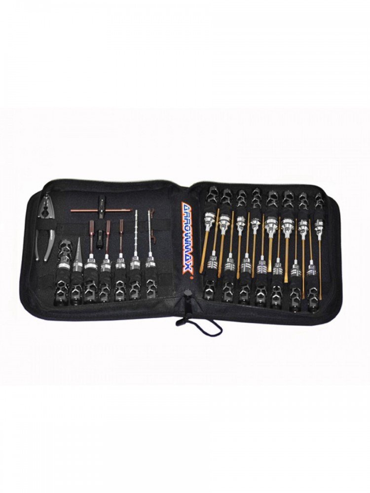 Arrowmax AM-199410 AM Honeycomb Toolset (25pcs) With Tools Bag