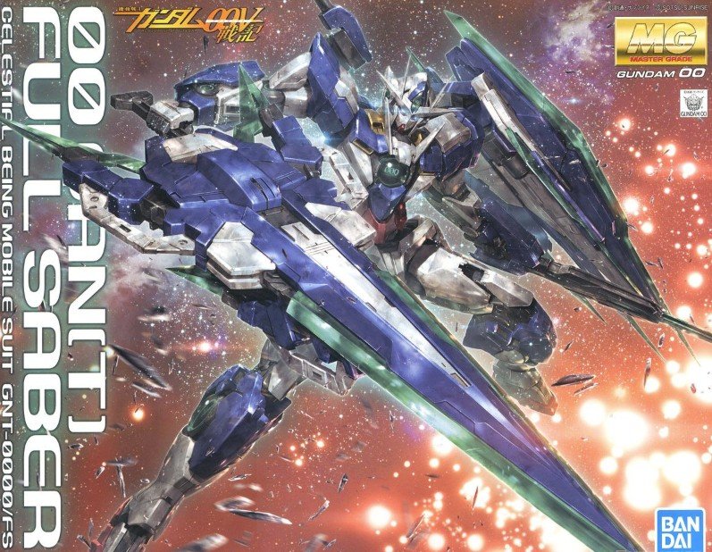 Bandai 5055328 - MG 1/100 00 QAN[T] Full Saber