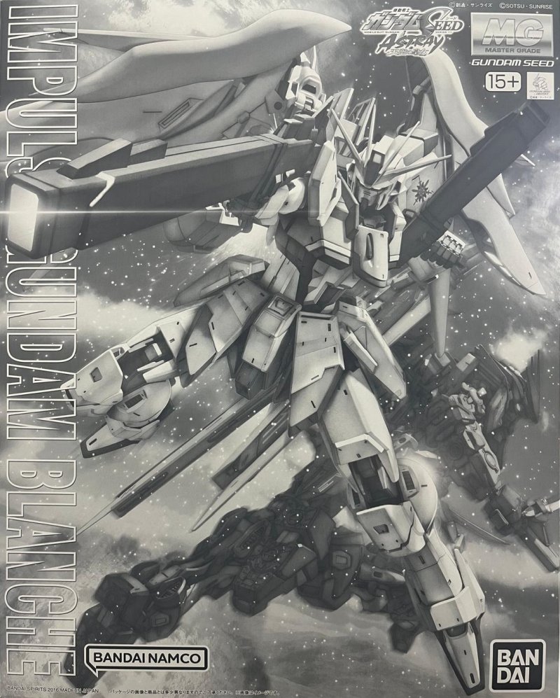 Bandai 5062155 - MG 1/100 Impulse Gundam Blanche