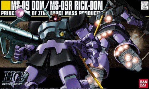 Bandai 5055877 - HGUC 1/144 MS-09 Dom/MS-09R Rick-Dom