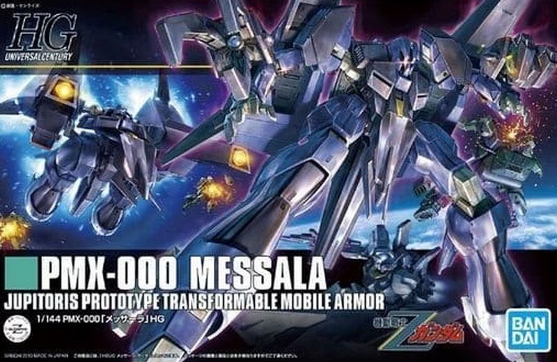 Bandai 5055885 - HGUC 1/144 Messala PMX-000 #157