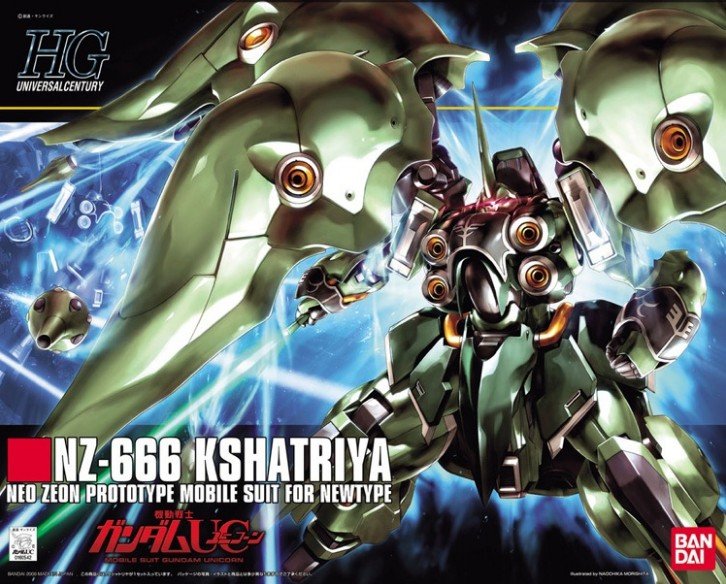 Bandai 5058263 - HGUC 1/144 NZ-666 Kshatriya No.099