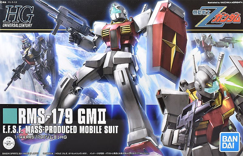 Bandai 5058266 - 1/144 HGUC RMS-179 GM II E.F.S.F. Mass Produced Mobile Suit #131