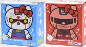 Bandai Chogokin Gundam Hello Kitty and Char's Zaku II Hello Kitty (Full Set) 59616 59615