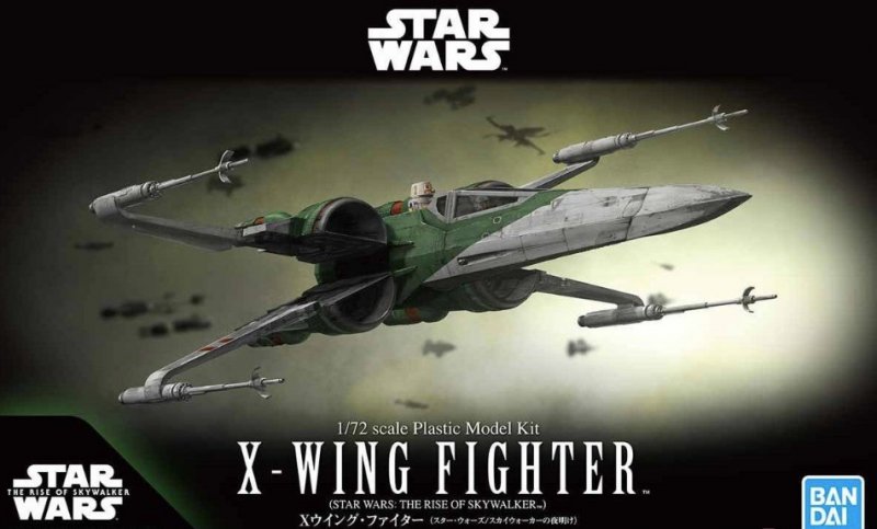 Bandai 5058313 - 1/72 X-Wing Fighter (Star Wars: The Rise of Skywalker)