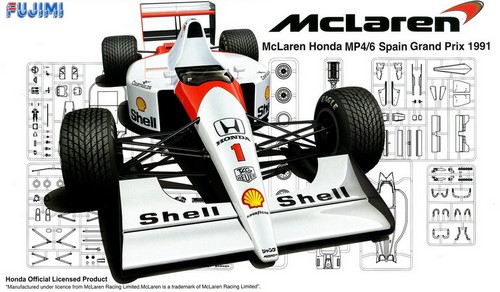 Fujimi 09173 - 1/20 GPSP-34 Maclaren MP4-6 1991 Spain GP